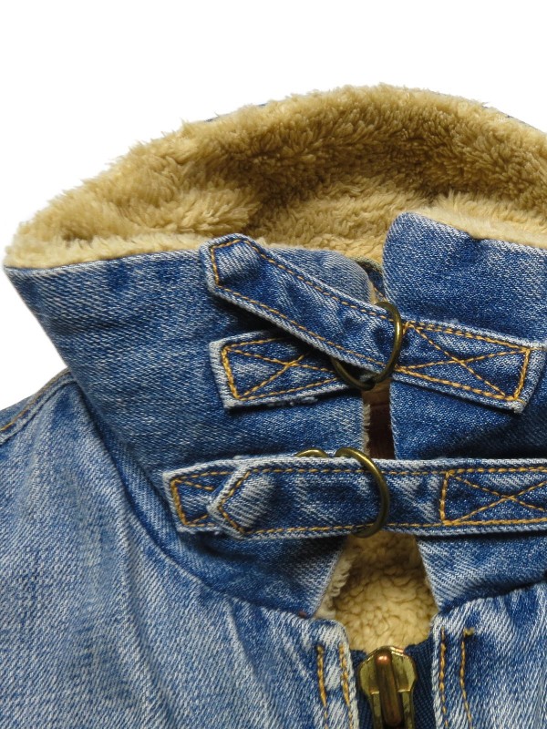 Giubbotto di jeans levi's hotsell con pelo